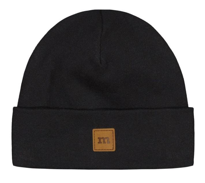 METSOLA - Rib Beanie, Black