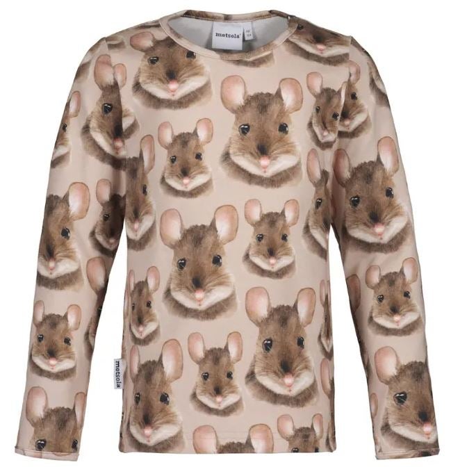 METSOLA - MOUSE  SHIRT LS, MOUSE MOONLIGHT