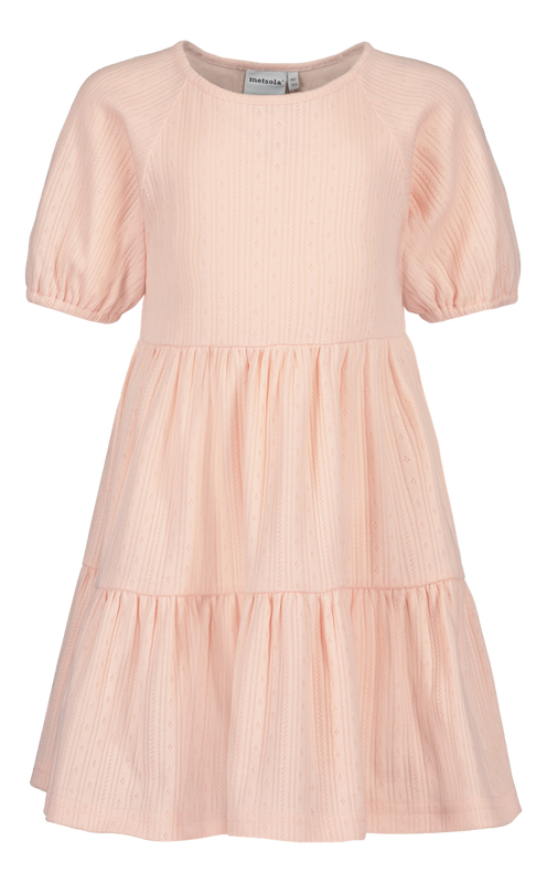 METSOLA - TIERED DRESS/MILKY APRICOT
