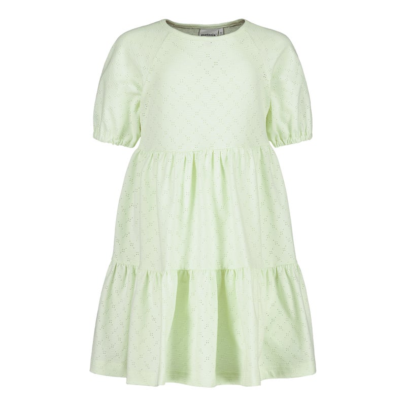 METSOLA - Tiered Dress/ Soft Green