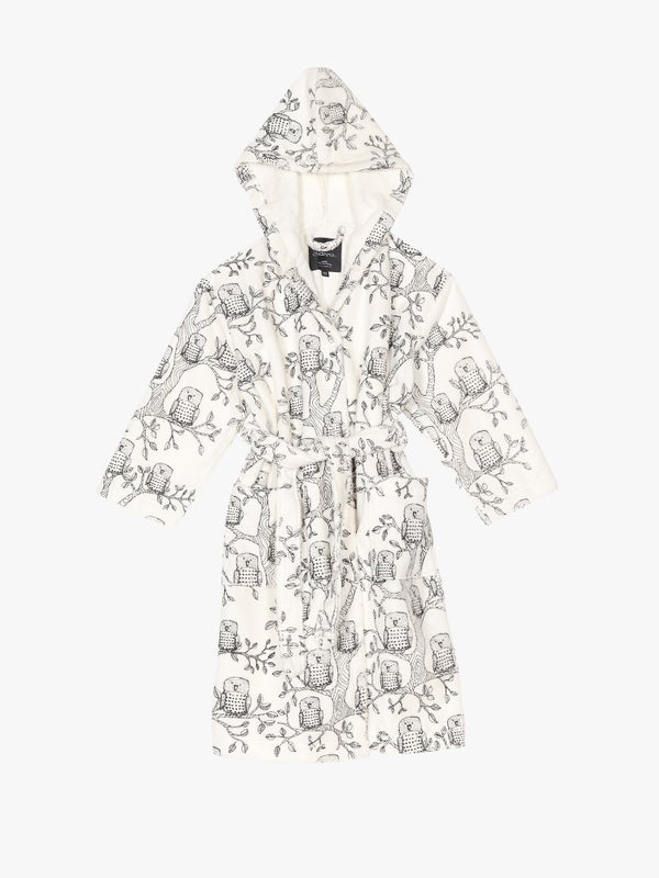 Aarre- Brooklyn bath jacket, Owls