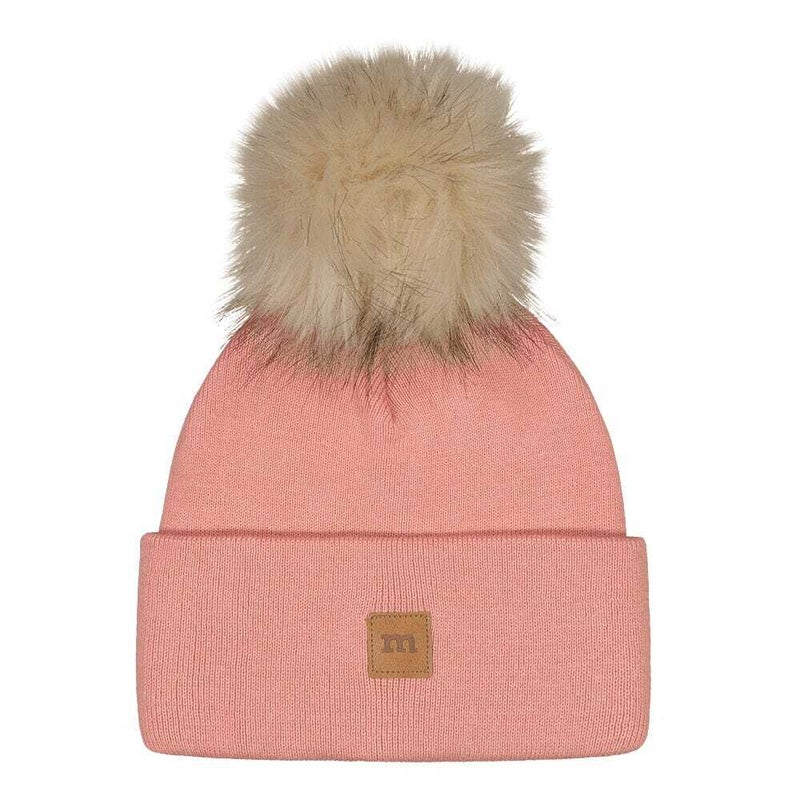 METSOLA - CRYSTAL BEANIE, PEACHY PINK