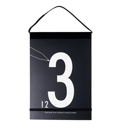 Design letters - Paintbook 0-9