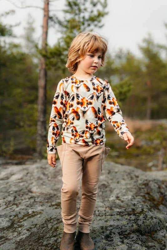 METSOLA - FOX SHIRT LS, GREEN