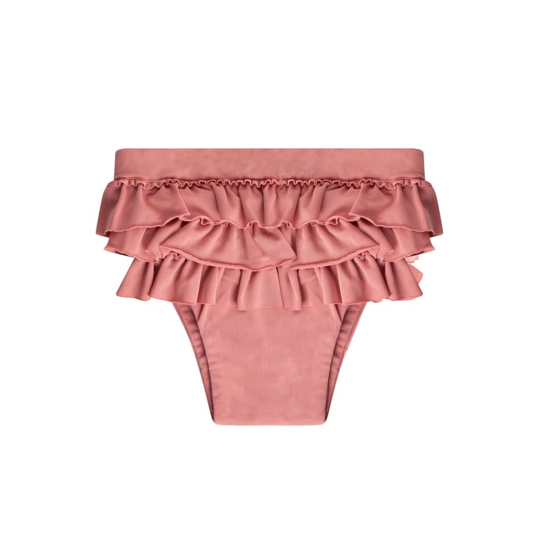 Maed for mini - Funky Flamingo Ruffle Swim Shorts