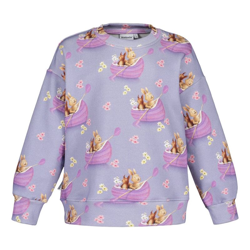 METSOLA - Happy Ones Oversize Sweater Collegepaita/Wildy