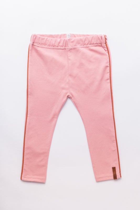 MIVI Kids - Leggings Piping Rose Tan