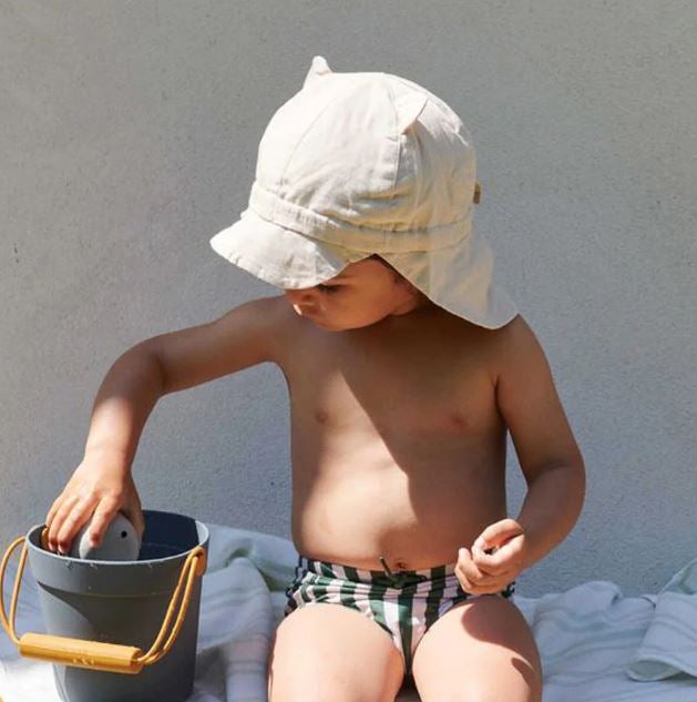 Liewood - Gorm Linen sun hat, Sandy