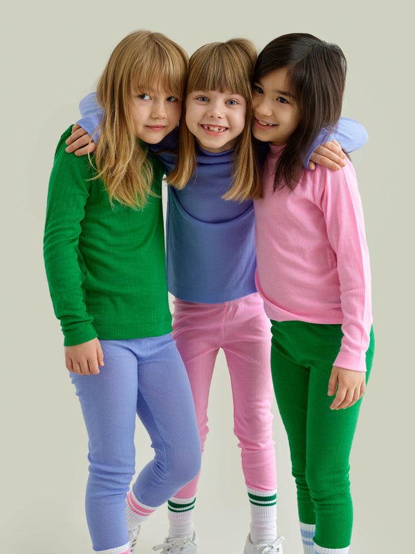 Mainio - Merino Wool Leggings, sky blue (11019)