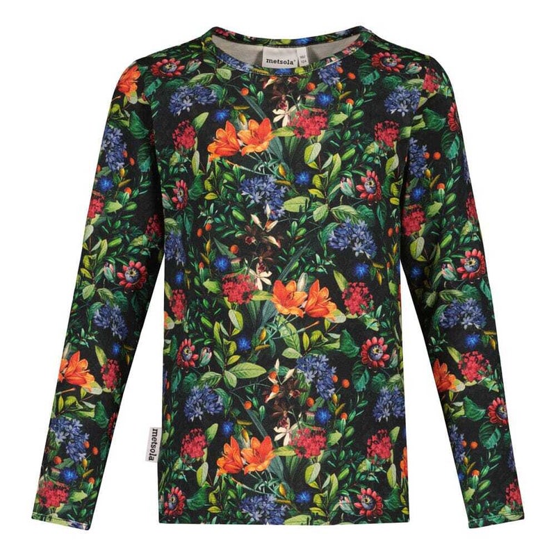 METSOLA - MELODIES SHIRT LS, MULTICOLOR