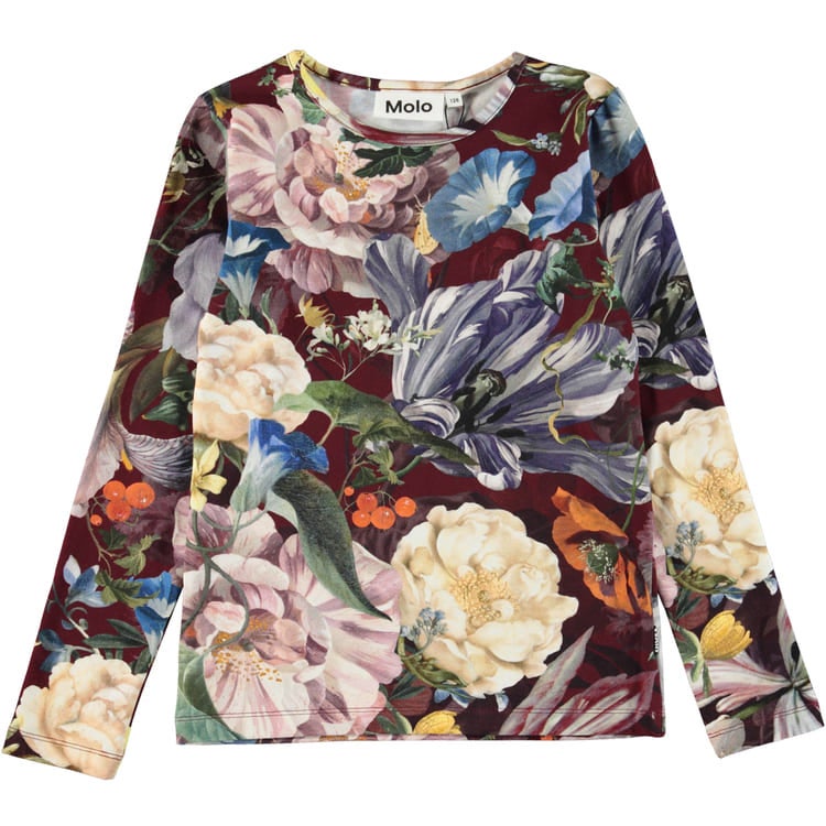 Molo Kids - Shirt Rose Botanical Canvas