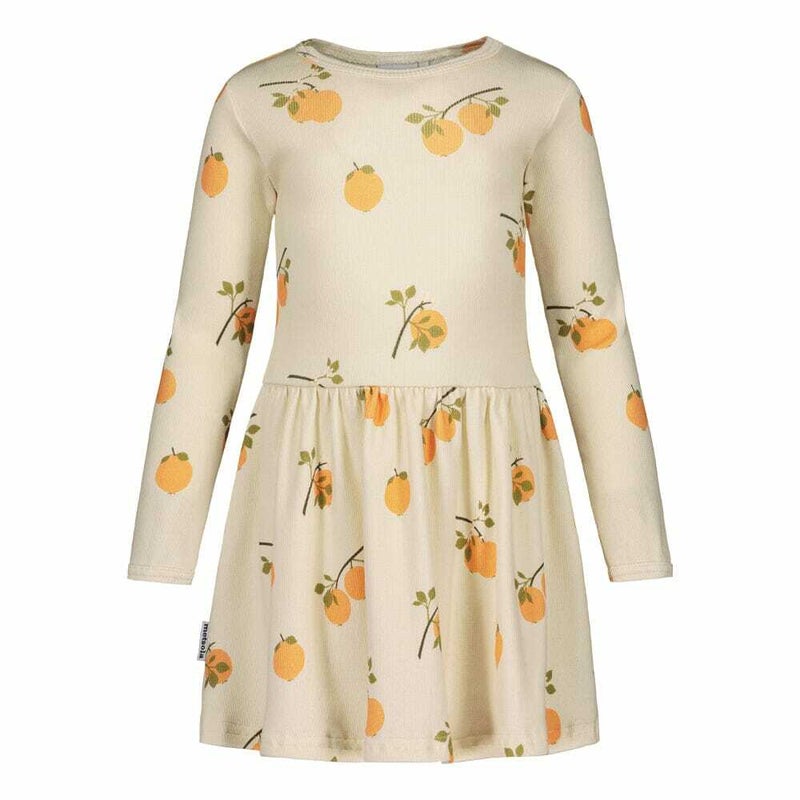 METSOLA - Orange Blossom Rib dress, Vanilla