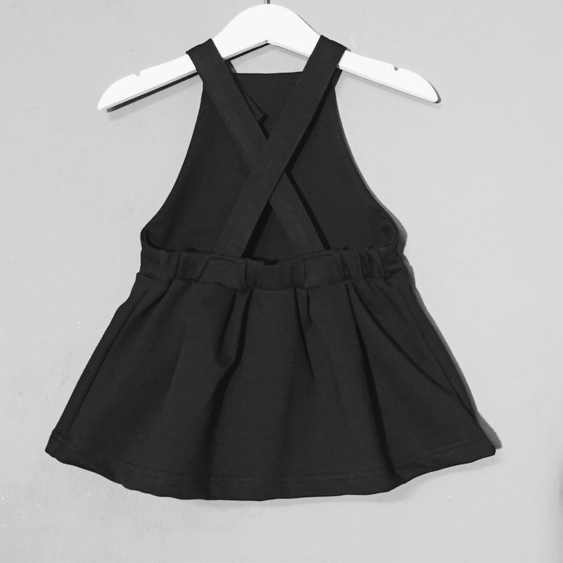 FMAM - Salopette skirt, black