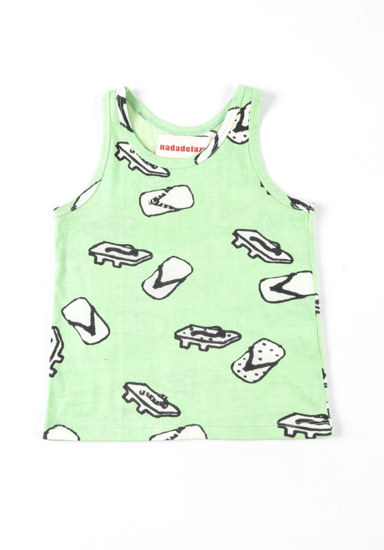Nadadelazos - Tank geta, lt green