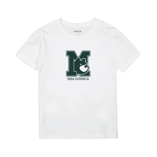 Makia - Nalle T-shirt, white