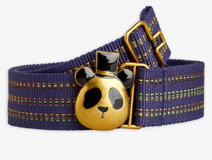 Mini Rodini - Panda belt, Blue